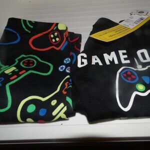 Glow in the Dark Game Over Pajamas Boys size 4